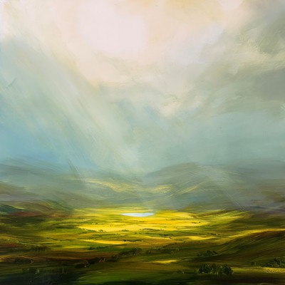 British Artist Harry Brioche - Celestial Glow